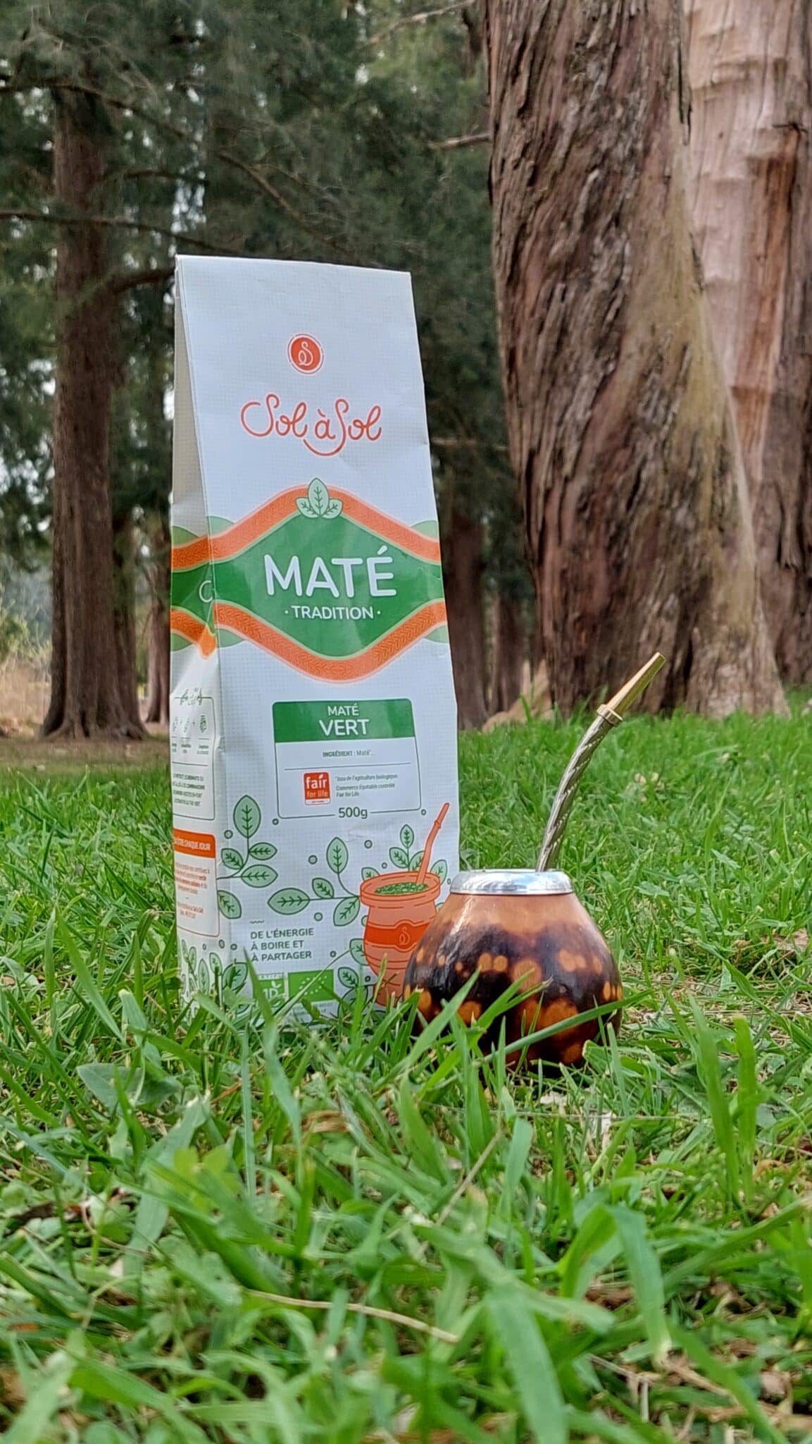 Calebasse à yerba maté 2 couleurs - Sol à Sol