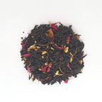 Thé Noir de Noël gingembre framboise cerise Sol à Sol