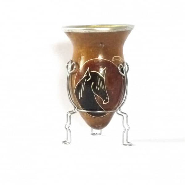 Calebasse à maté avec pieds - Sol à Sol