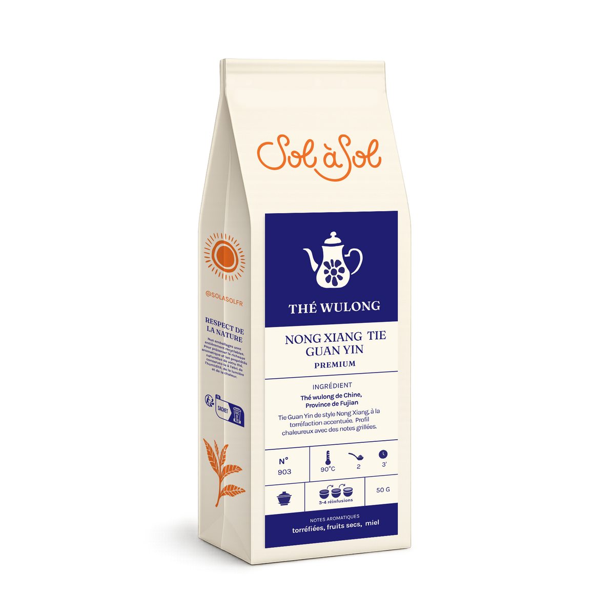 Nong Xiang Tie Guan Yin – Oolong torréfié d’Anxi