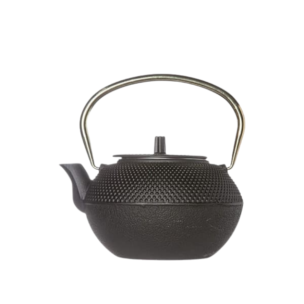 Théière en fonte noire Osaka 1,2l
