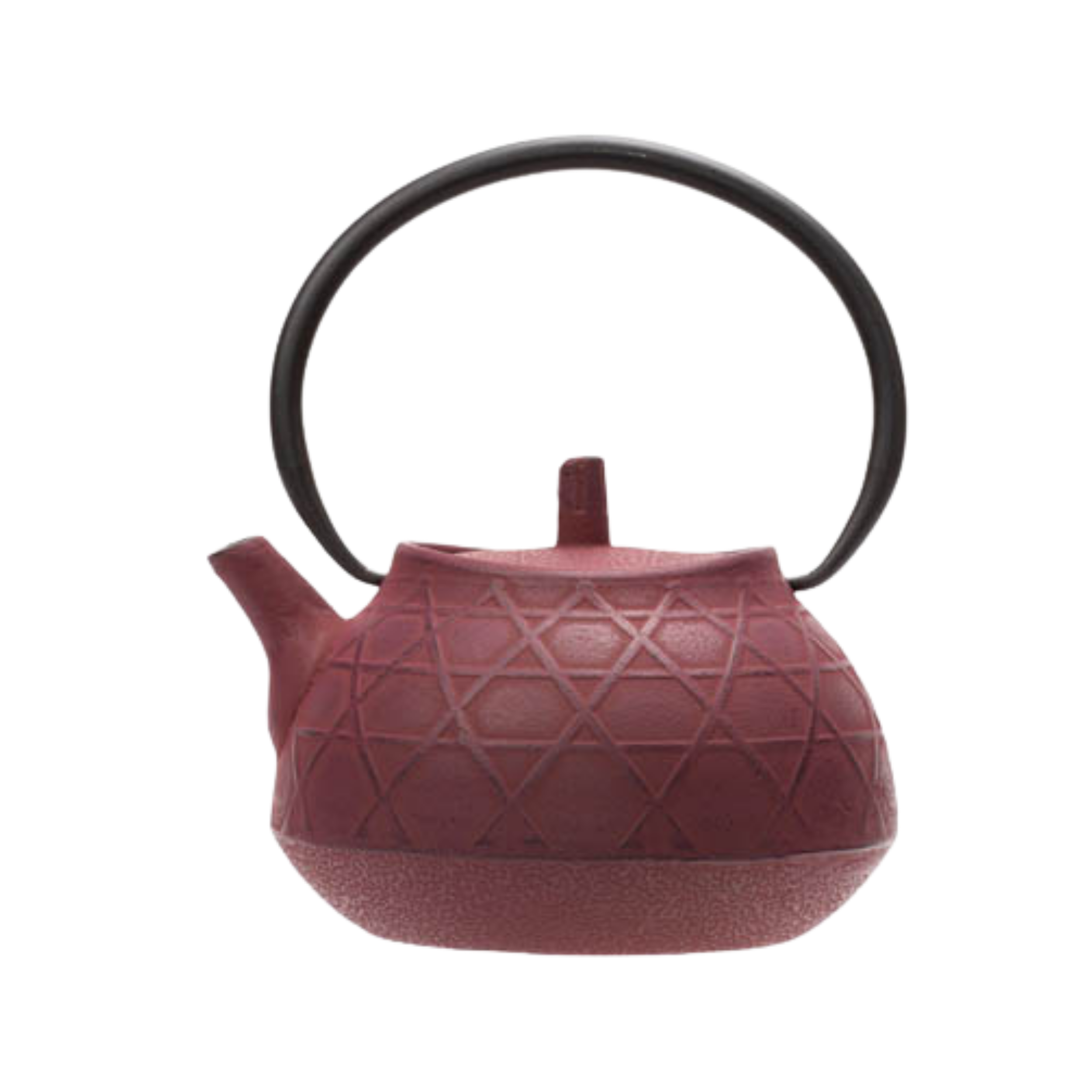 Théière en fonte rouge Tsukumi 1,1l