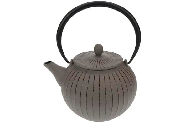 Théière en fonte grise Lanterne Grey 1.2L - Sol à Sol