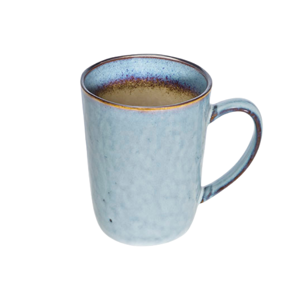 Mug gris tacheté 39cl