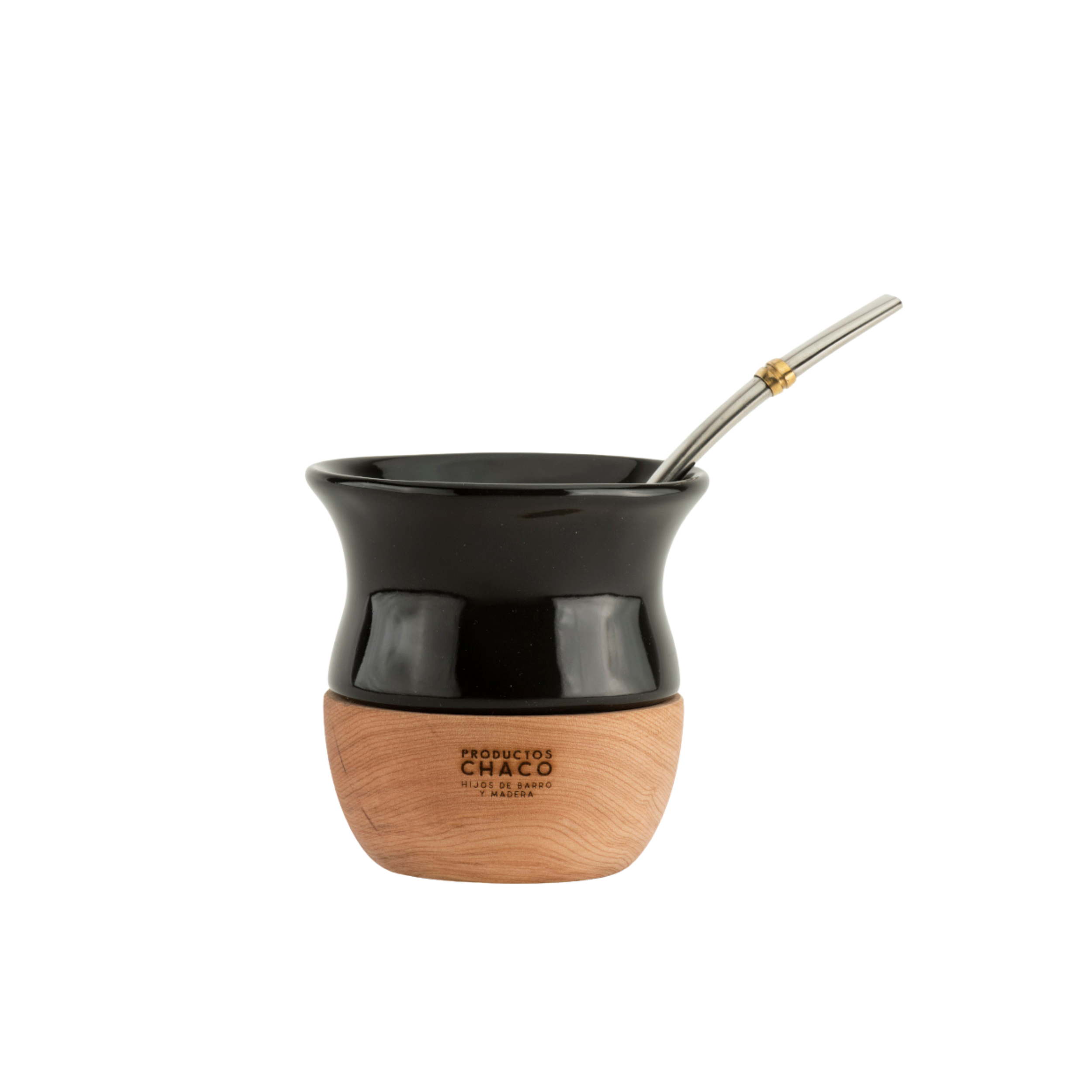 Set à maté "Solo" céramique noir satin