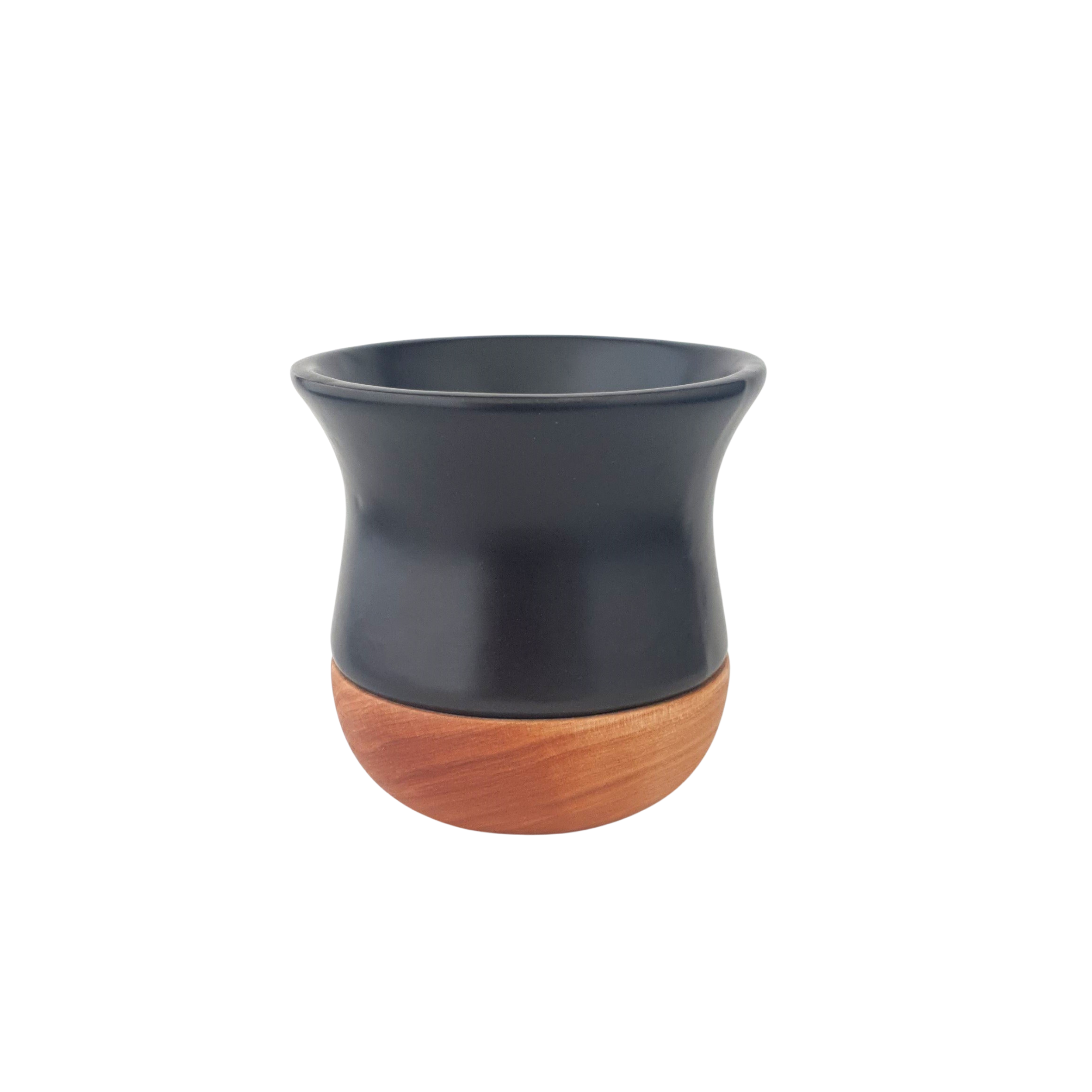 Pot à maté "Solo" céramique noir mat