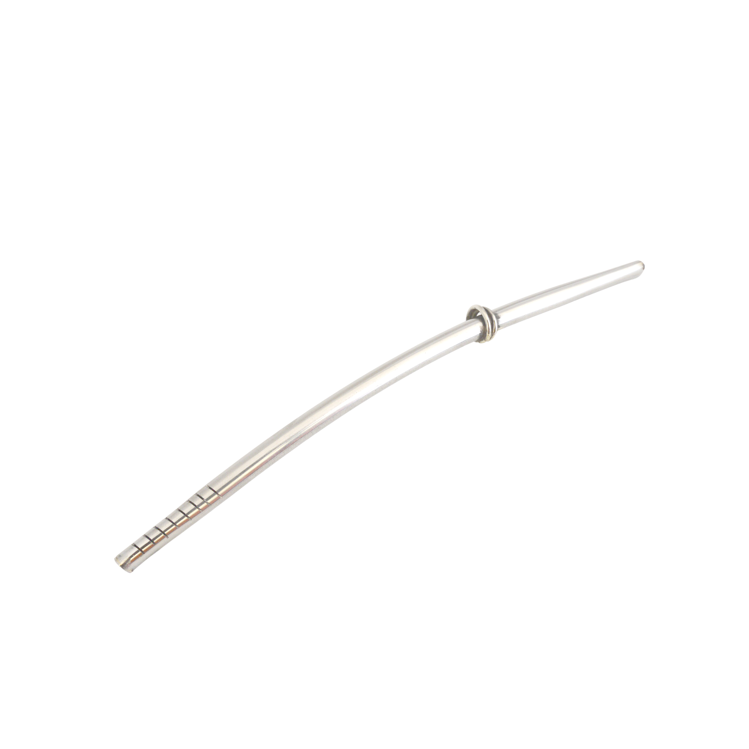 Bombilla artisanale en inox courte