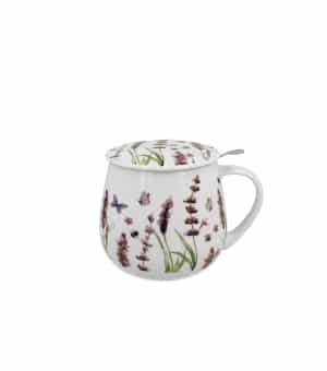 Tasse "Lavande"43cl, avec filtre inox - Sol à Sol