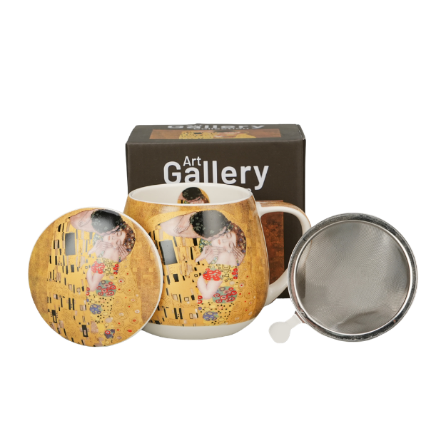 Mug Kiss Classic 43cl, avec filtre et couvercle