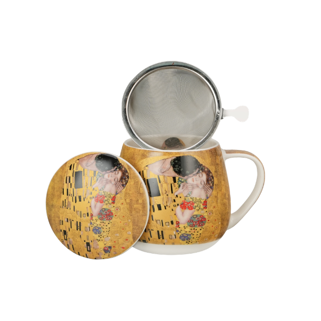 Mug Kiss Classic 43cl, avec filtre et couvercle