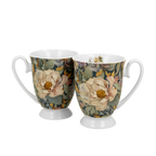 Duo Tasses Pivoine bleue 34cl