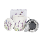 Mug "Lavande"36cl, avec filtre inox