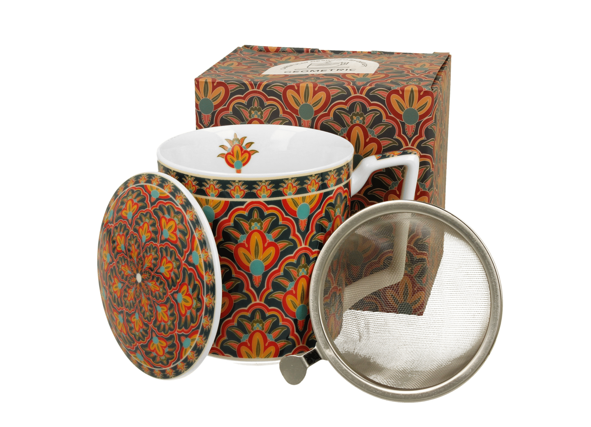Mug Festum 45cl avec filtre et couvercle - Sol à Sol