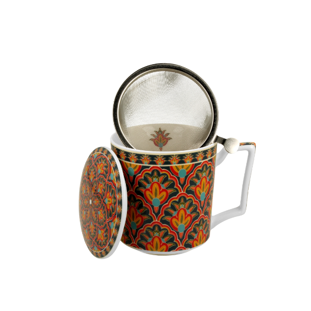 Mug Festum 45cl avec filtre et couvercle