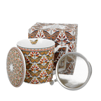 Mug Papillons 45cl avec filtre et couvercle