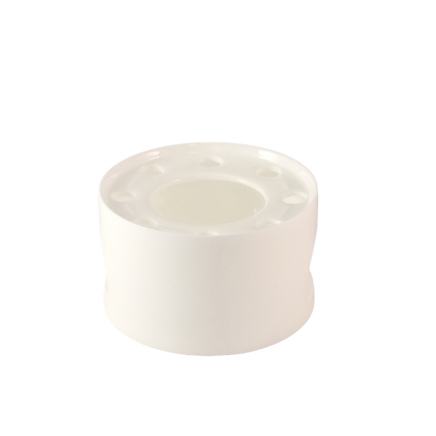 Chauffe-théière en porcelaine blanche