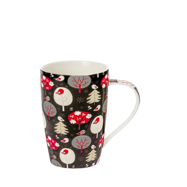 Mug"Birdy" en porcelaine 42cl