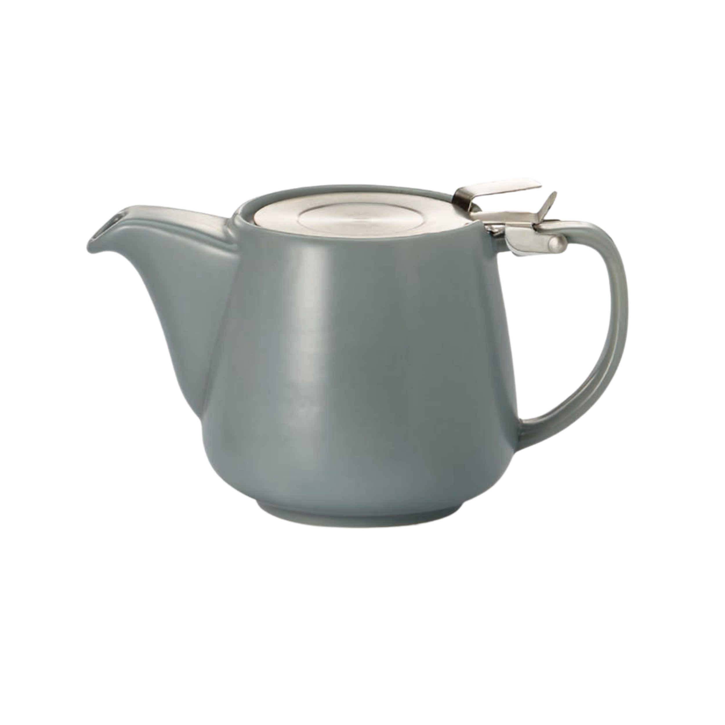 Théière "Taya" grise en porcelaine avec filtre inox 0,5L