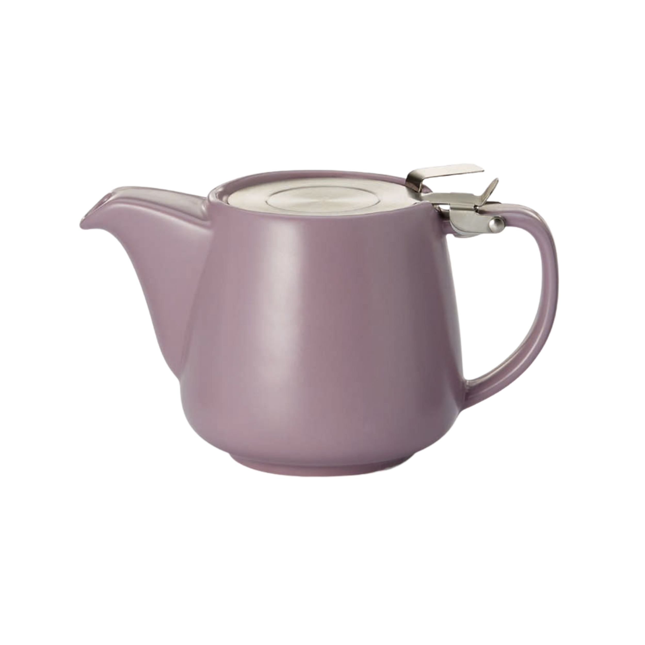 Théière "Taya" prune, en porcelaine avec filtre inox 0,5L