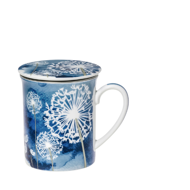 PISSENLIT, MUG 0.3L AVEC COUVERCLE ET FILTRE INOX