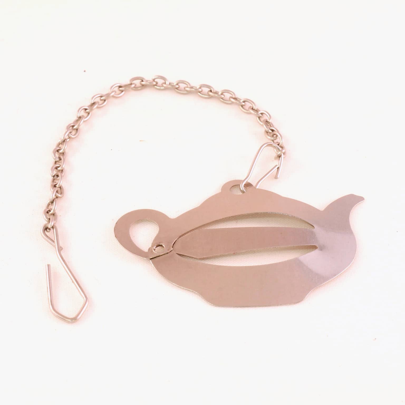 pince inox pour filtre à thé