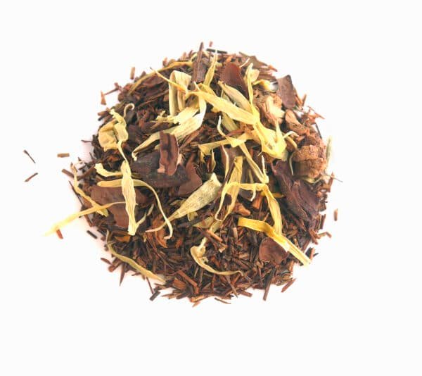 feuilles de rooibos et cacao sachet 100g