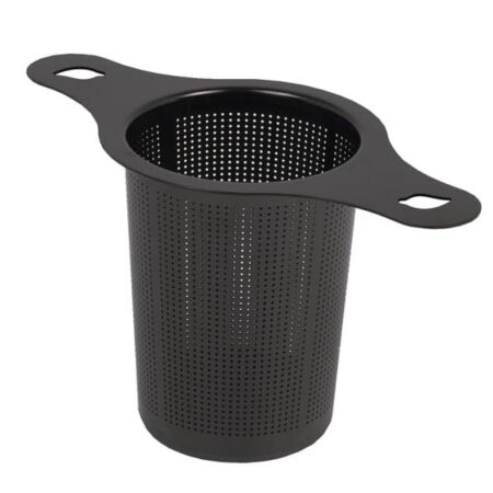 Filtre à thé inoxydable noir