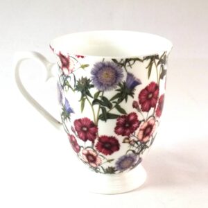 tasse fleurie porcelaine anglaise