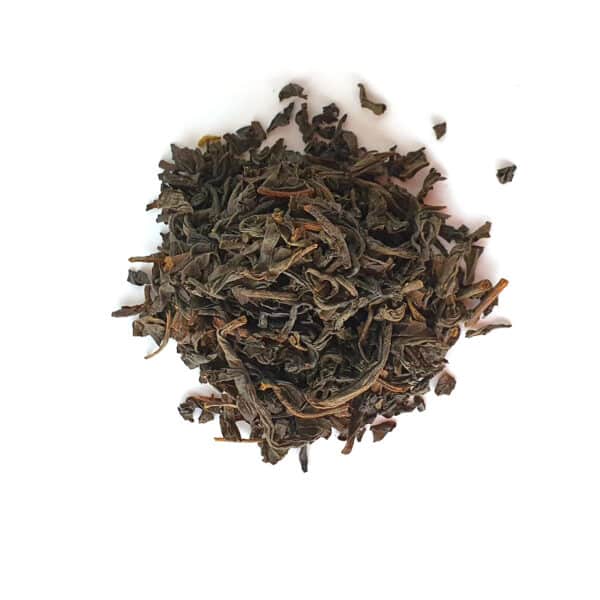 feuilles de thé noir au jasmin bio