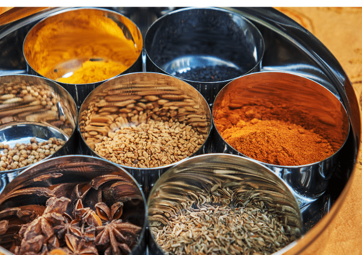 épices indiennes en poudre pour la cuisine