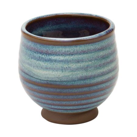 tasse bleue sans hanse 18cl