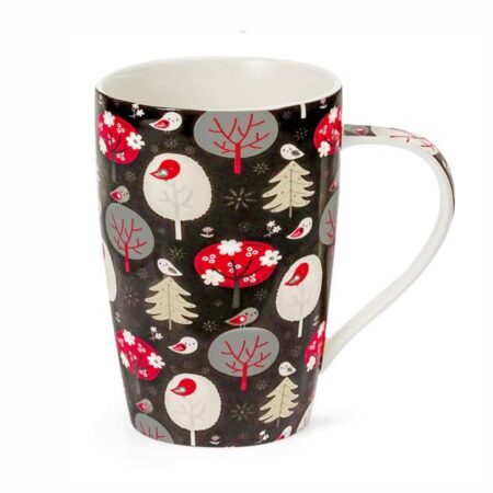 Grande tasse avec hanse motifs nature