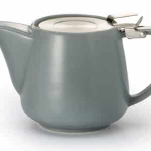 théière grise en porcelaine 500ml