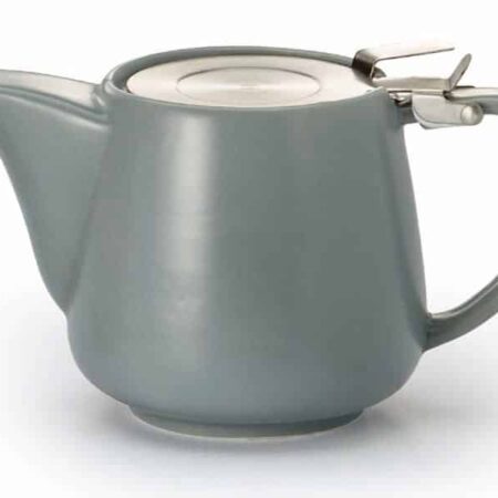 théière grise en porcelaine 500ml