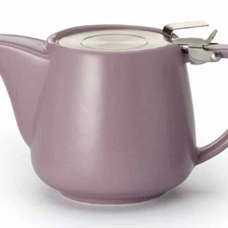 théière prune avec filtre en inox 0.5l